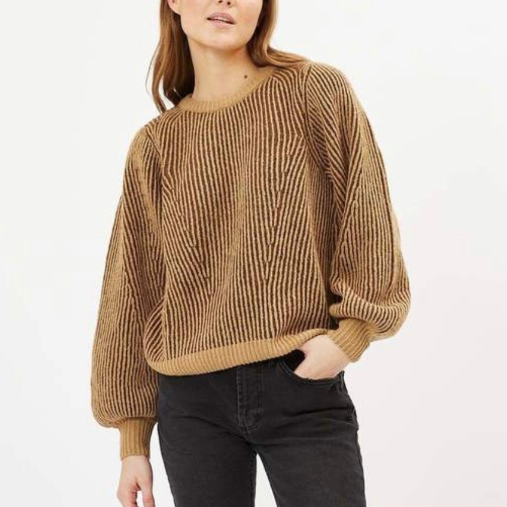 Minimum Brown Knit Sweater